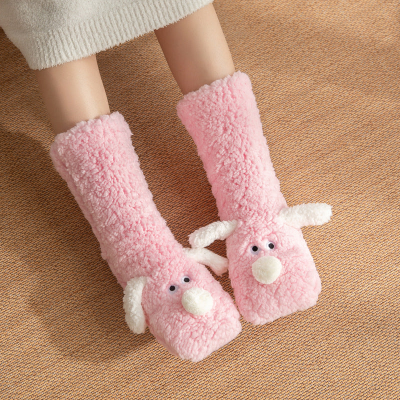 Cozy Pup Plush Slippers