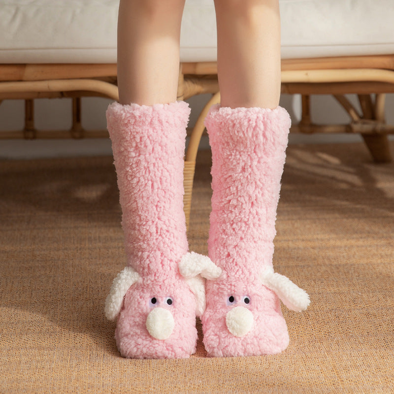 Cozy Pup Plush Slippers